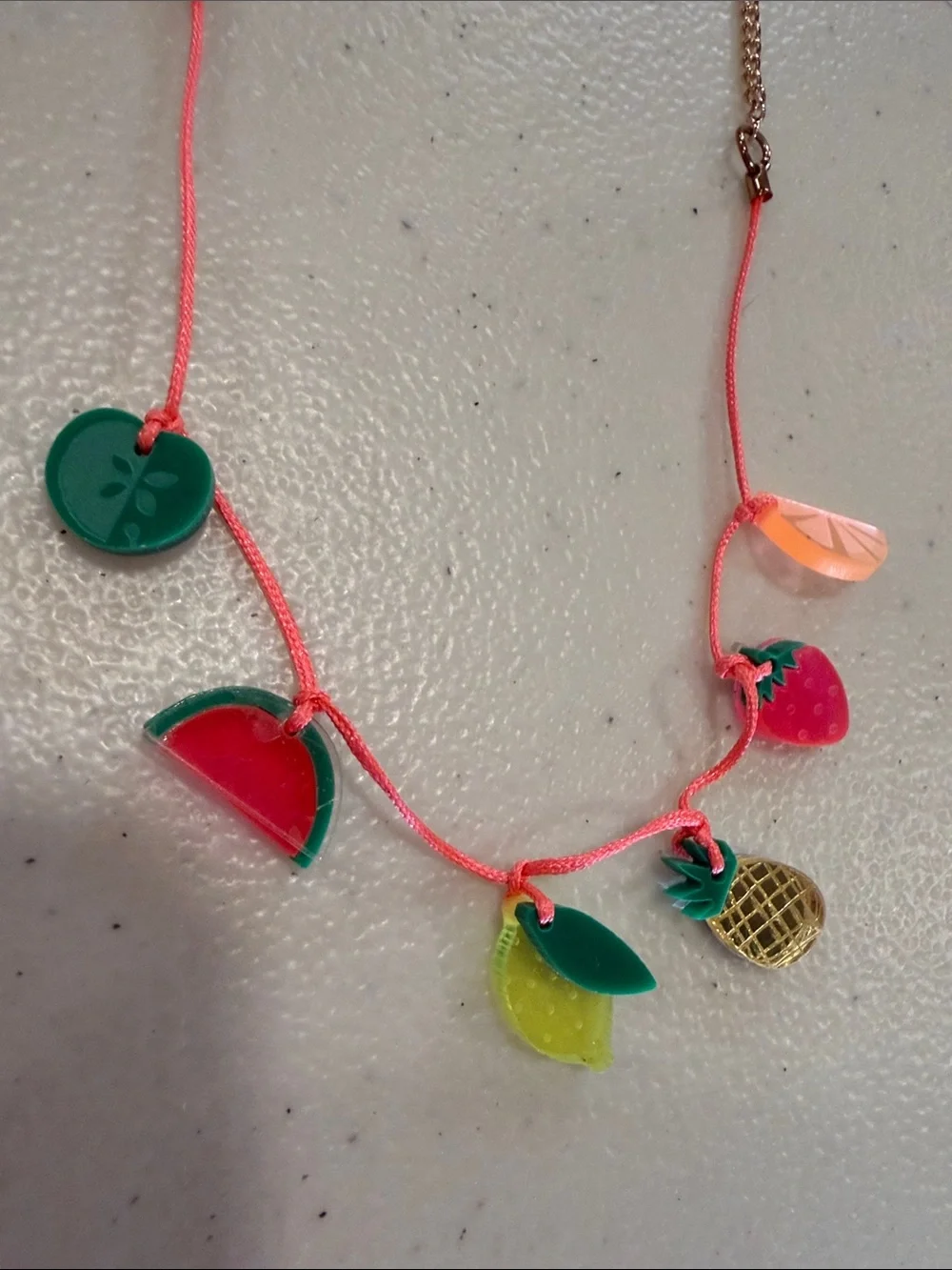 Meri Meri Fruit Necklace